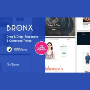 Bronx Responsive Drag and Drop Theme