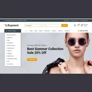 Buyment Multipurpose WooCommerce Theme