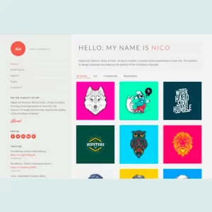 CSS Igniter Nico Portfolio Theme