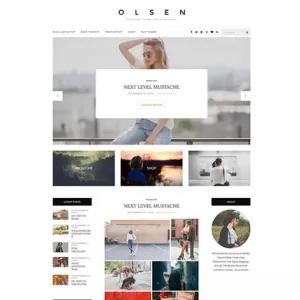 CSS Igniter Olsen Blogging Theme