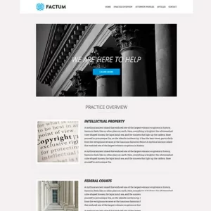 CSSIgniter Factum Theme
