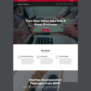 CSSIgniter Potenza One Page Business WordPress Theme