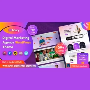 Choicy Digital Marketing Agency WordPress Theme