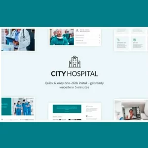 City Hospital Health y Medical Elementor Theme