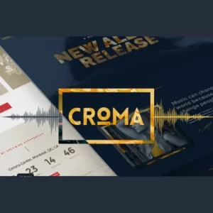 Croma Responsive Music WP Theme with Ajax and Continuous