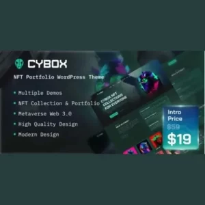 Cybox NFT Portfolio Affiliate Theme