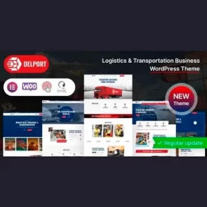 Delport Logistics y Transportation Business Theme