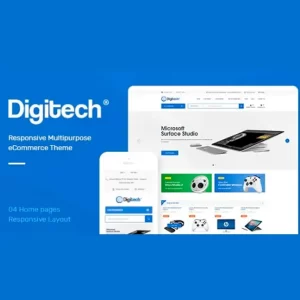 Digitech Technology Theme for WooCommerce