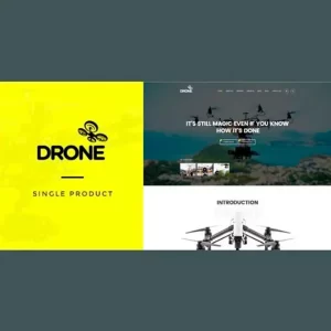Drone Single Product Theme