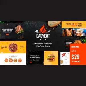 EasyEat Street Food Restaurant WordPress Theme