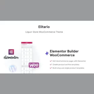 Elitario Liquor Store WooCommerce Theme