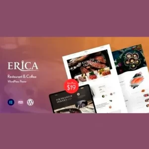 Erica Restaurant y Coffee Theme