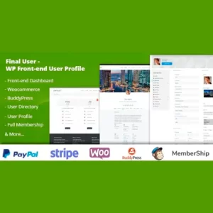 Final User WP Front end User Profiles