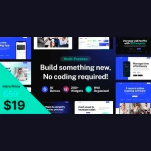 Flowto Startup y SaaS WordPress Theme
