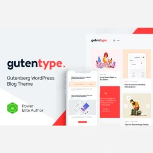 Gutentype Gutenberg Theme for Modern Blog