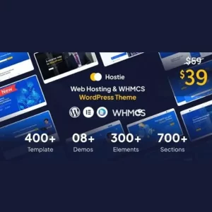 Hostie Web Hosting and WHMCS Theme