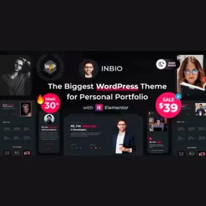 InBio Personal Portfolio CV Theme