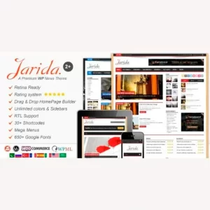 Jarida Responsive News Magazine Blog