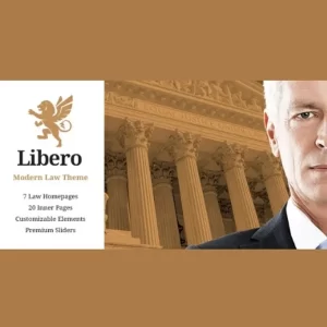 Libero Lawyer and Law Firm Theme