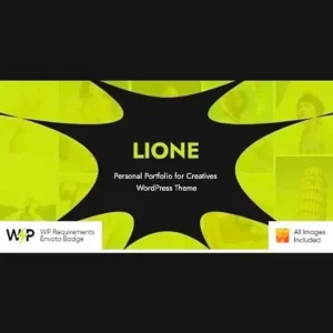 Lione Personal Portfolio for Creatives Theme