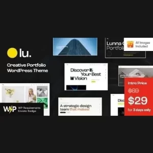 Lunna Creative Portfolio Theme
