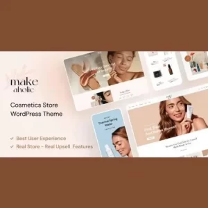 Makeaholic Beauty Cosmetics Theme