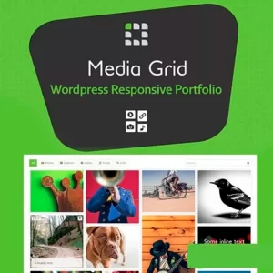 Media Grid Responsive Portfolio