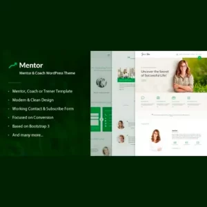 Mentor Personal Development Coach Theme