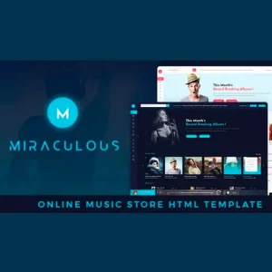 Miraculous Online Music Store Theme