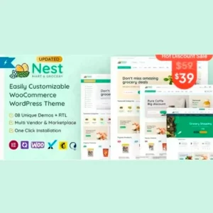 Nest Grocery Store WooCommerce Theme