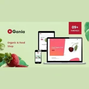 Ogania Organic and Food WooCommerce Theme