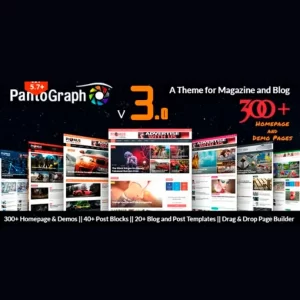 PantoGraph Newspaper Magazine Theme