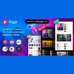 Papr News Magazine Theme