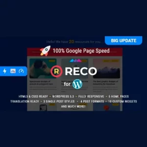Reco Minimal Theme for Freebies