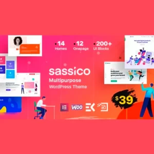 Sassico Multipurpose Saas Startup Agency WordPress Theme