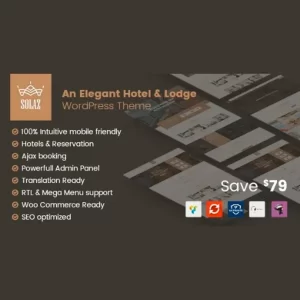 Solaz An Elegant Hotel y Lodge Theme