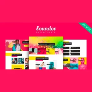 Sounder Online Radio Theme
