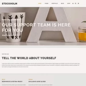 Stockholm A Genuinely Multi Concept Theme
