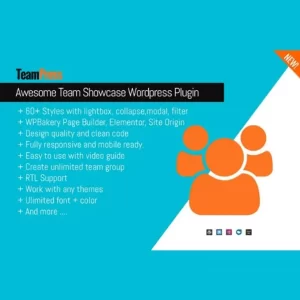 TeamPress Team Showcase Plugin