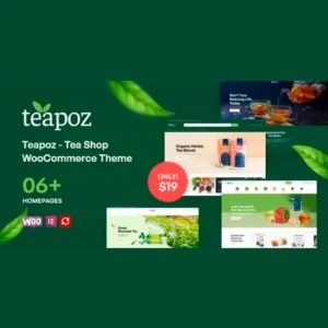 Teapoz Tea Shop WooCommerce Theme