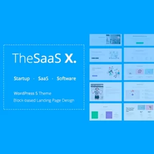 TheSaaS X Responsive Startup and WebApp Theme