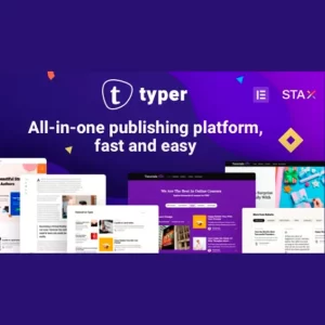 Typer Amazing Blog and Multi Author Publishing Theme
