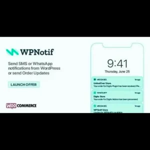 WPNotif SMS y WhatsApp Message Notifications