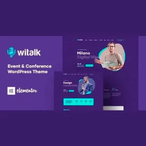 WiTalk Event y Conference Theme