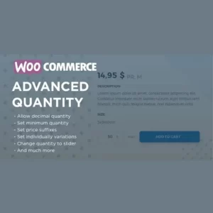 WooCommerce Advanced Quantity