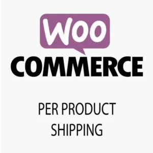 WooCommerce Per Product Shipping