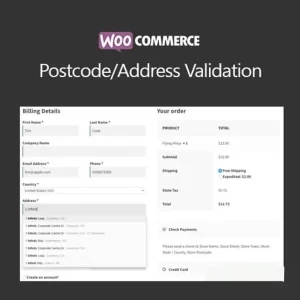 WooCommerce Postcode Address Validation,