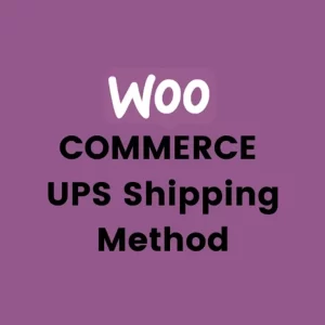 WooCommerce UPS Shipping Method
