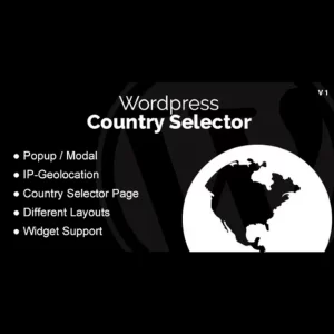 WordPress Country Selector