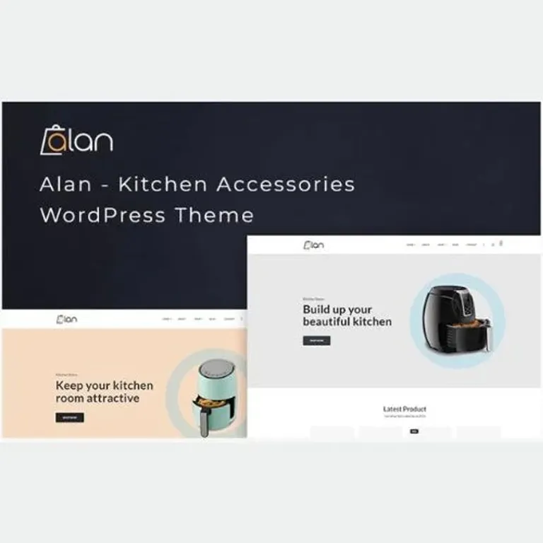 Alan Kitchen Accessories WooCommerce Theme 1 Alan Kitchen Accessories WooCommerce Theme